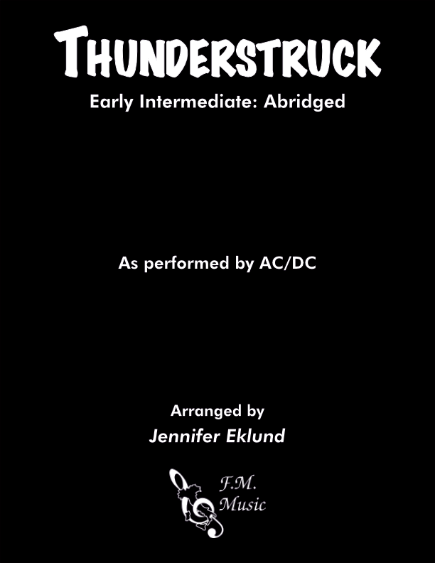 Thunderstruck (Early Intermediate Piano)